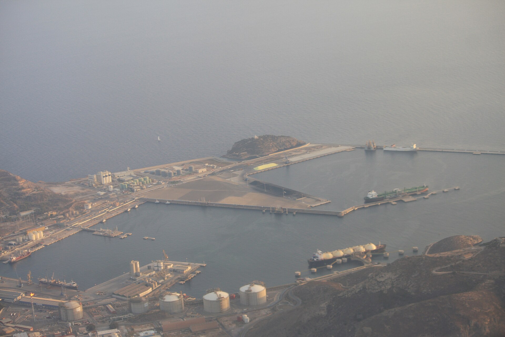 Castle of the Conception overlooking Cartagena harbour